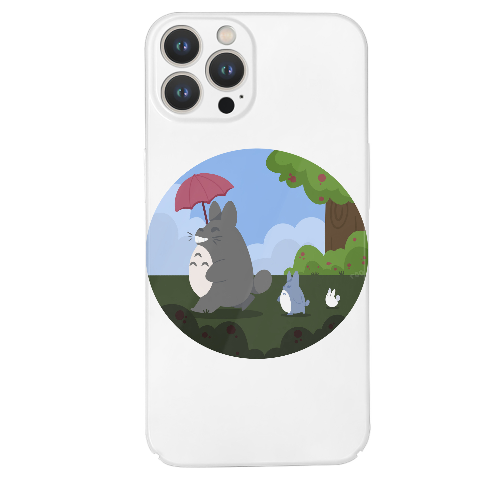 （画像用） となりのトトロ 草壁メイ 草壁サツキ My Neighbor Totoro Satsuki Kusakabe Mei Kusakabe 【iPhone 14シリーズ対応】ハードケース